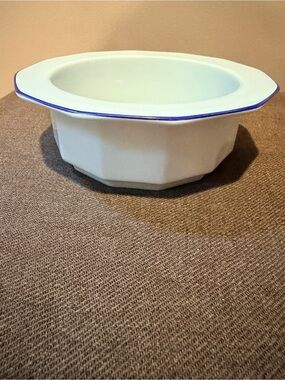 Porsgrund China Octavia Blue Pattern Cereal Bowl